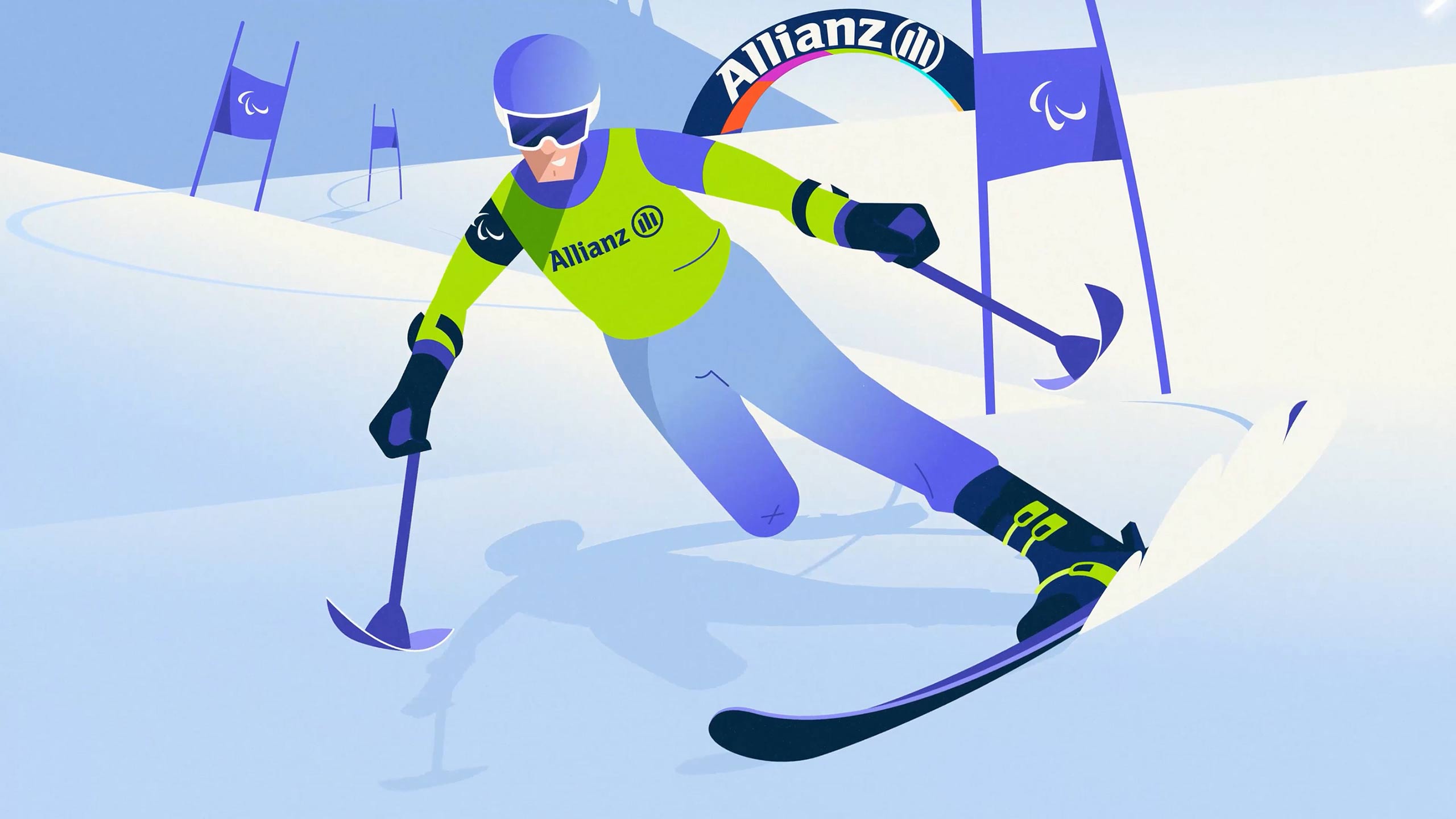 Josh Patterson Milano Cortina Winter Paralympics 2026 Illustration