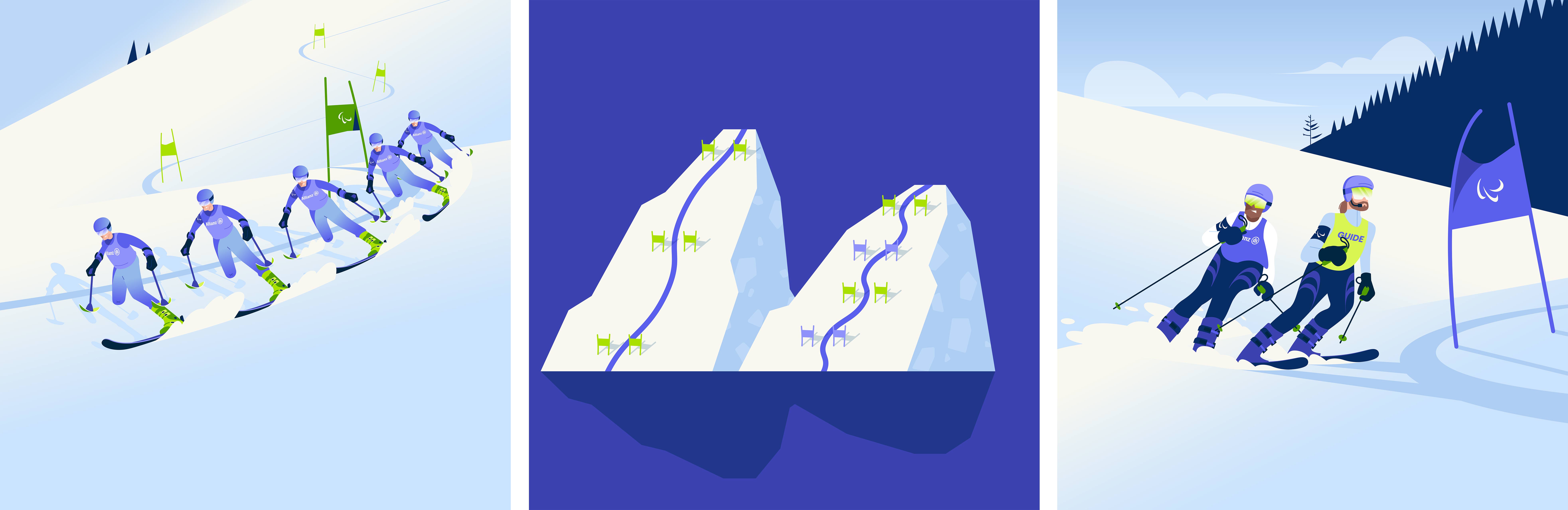 Josh Patterson Milano Cortina Winter Paralympics 2026 Illustration