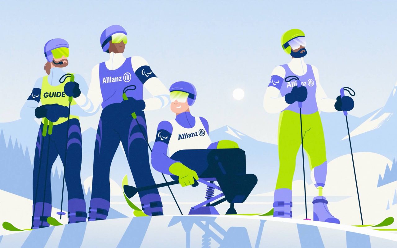 Josh Patterson Milano Cortina Winter Paralympics 2026 Illustration
