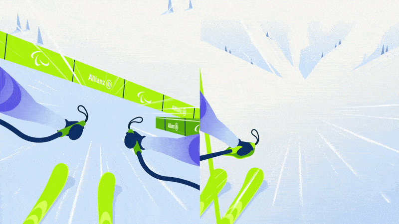 Josh Patterson Milano Cortina Winter Paralympics 2026 Illustration