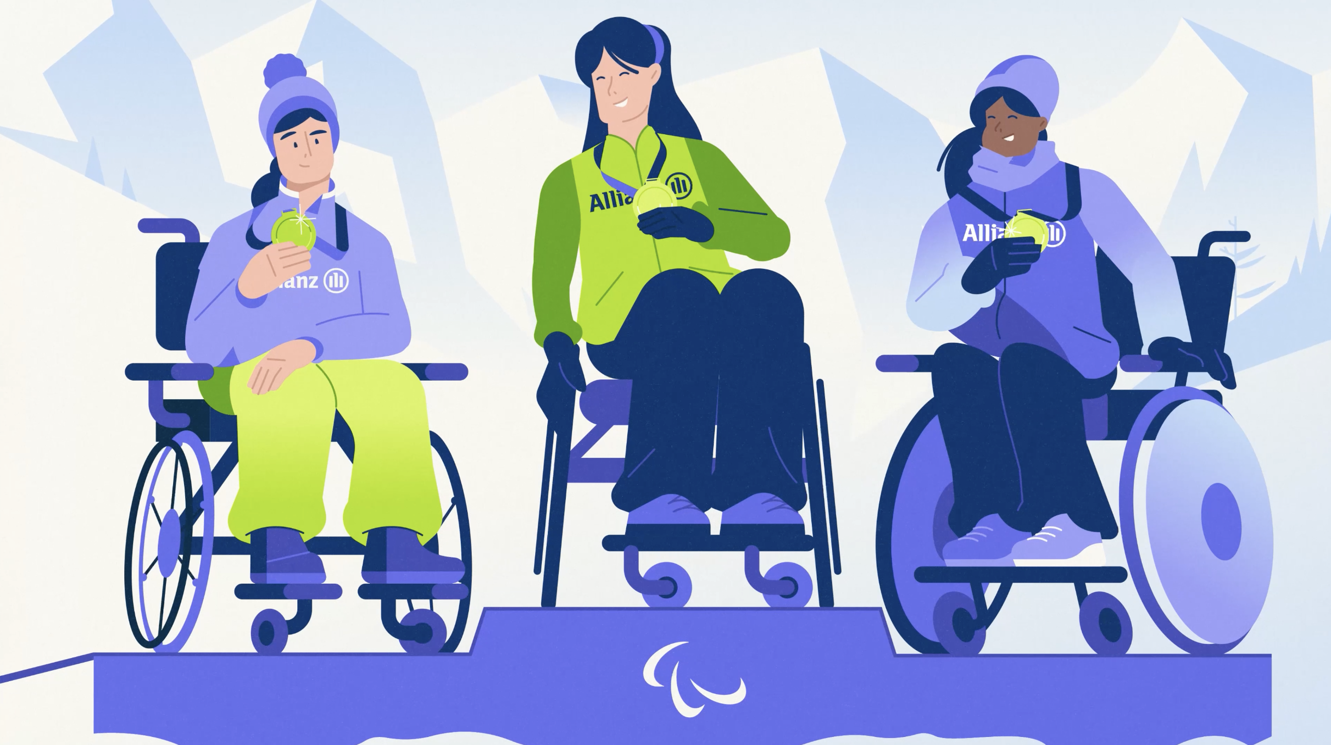 Josh Patterson Milano Cortina Winter Paralympics 2026 Illustration